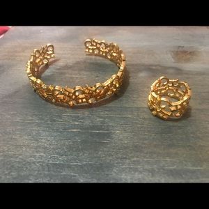 Carolina Herrera bracelet and ring